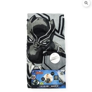 Marvel Avengers Black and Gray Towel Set